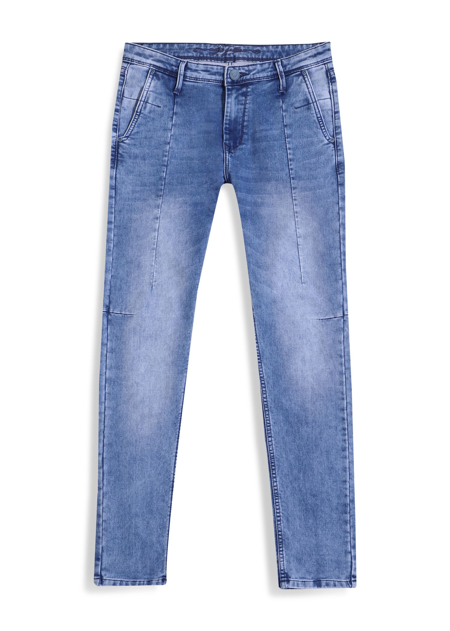 BIKER DARTS JEANS <br> VALENCIA BLUE-30