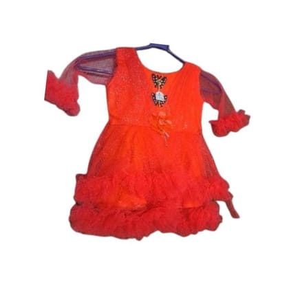 Attractive Kid Girls Wear Dresses
