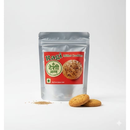 RAGI MILLET COOKIES 200GM - 200 gm RAGI MILLET COOKIES 200GM - 200 gm