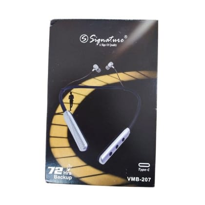 Signature-VMB-207 Neckband Steel Blue