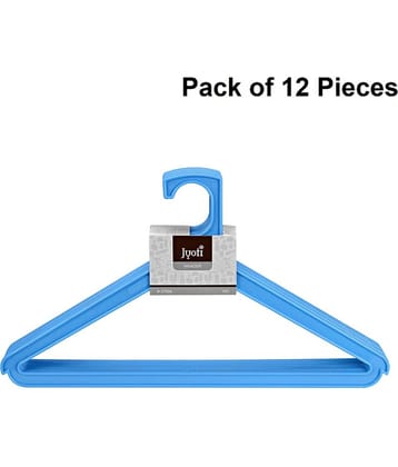 Jyoti Plastic Standard Clothes Hangers ( Pack of 12 )