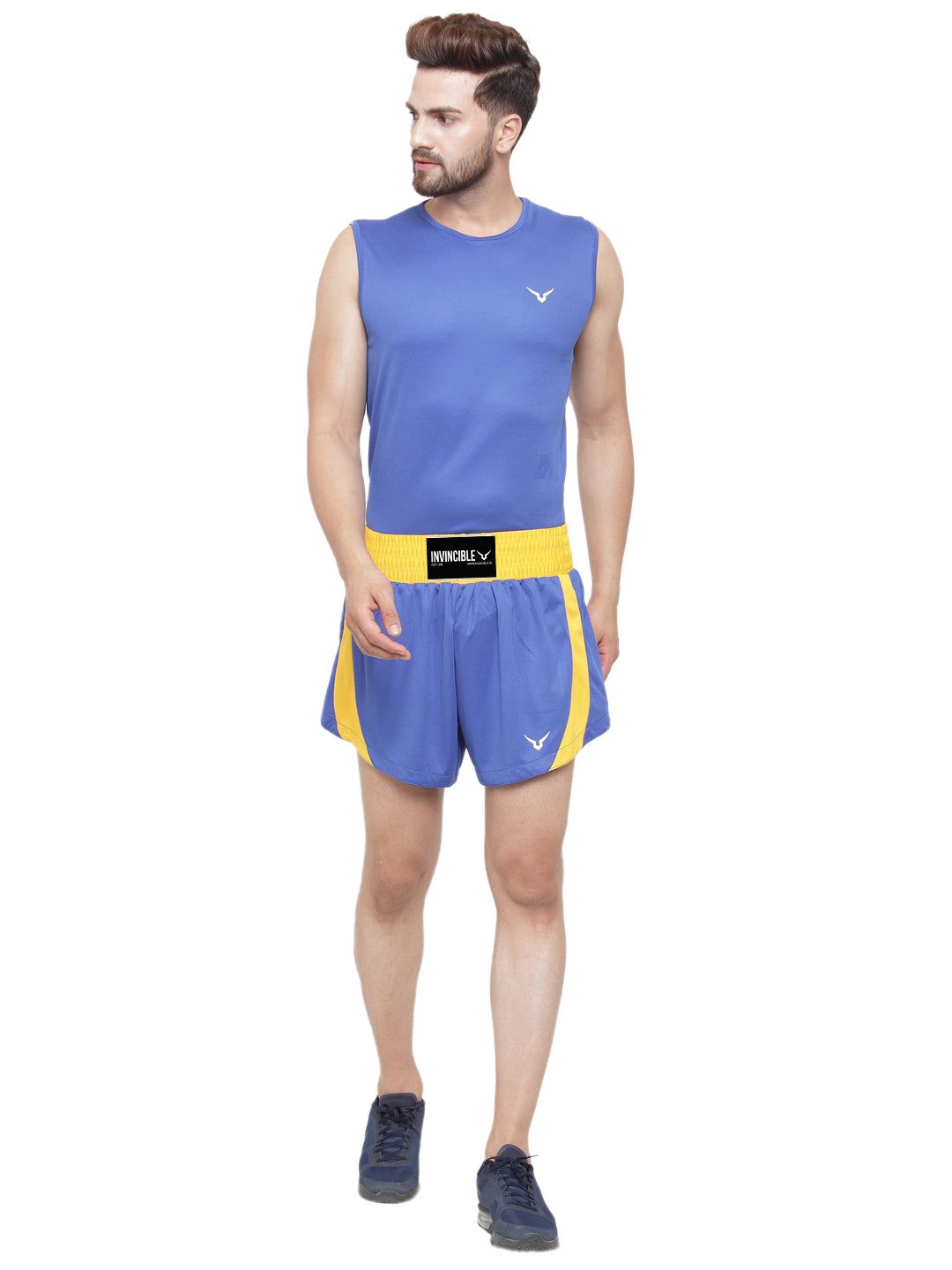 Invincible Men’s Amateur Wushu Set-Blue / S
