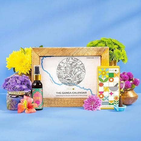 Phool New Year Ganga Calendar box 1 set