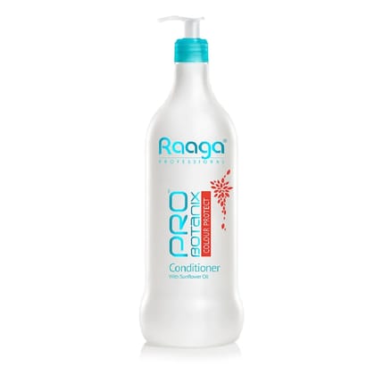 Raaga Professional Pro Botanix Colour Protect Conditioner with Sunflower Oil, 1000 ml | Retains Colour & Reduces Breakage