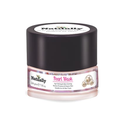 Natually Pearl Mask | Age Defying & Skin Glowing Restore Firmness & Repairs Skin | 200g
