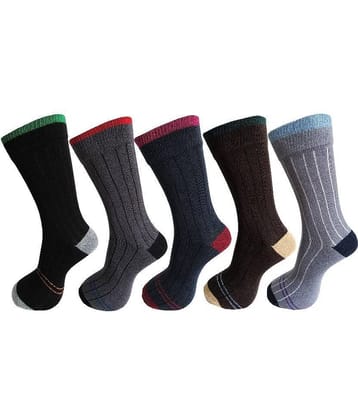 RC. Royal Class Multicolour Cotton Socks for Men - Pack of 5