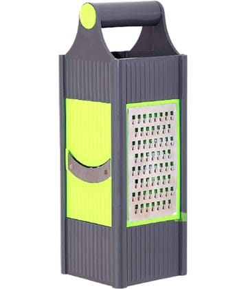 HomePro Kitchen Product combo Stainless Steel Blades 4 in 1 Grater/Slicer -Yellow