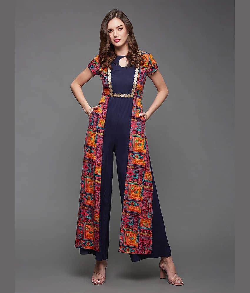 Miss Chase Multicolor Rayon Regular Fit Women's Jumpsuit ( Pack of 1 )