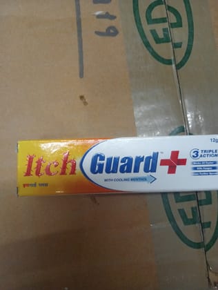 Itch guard+ with cooling menthol 