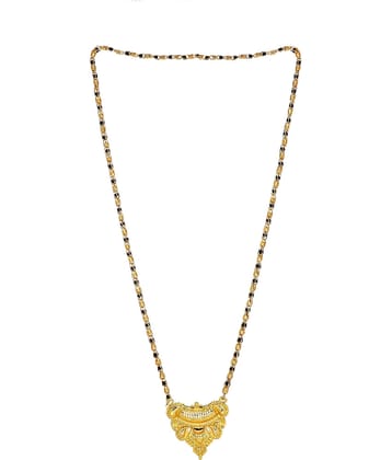JIPPA - Golden Mangalsutra ( Pack of 1 )