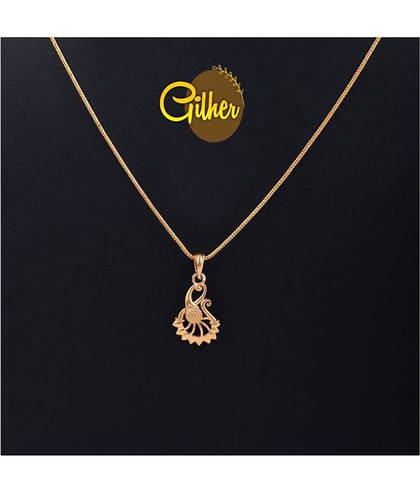 gilher Gold Plated Chain ( Set of 1 )