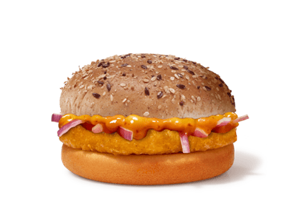 Chicken Surprise Burger With Multi-Millet Bun