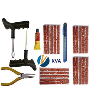 KVA Tubeless Tyre Puncture Repair Kit 11 - 20 Strips