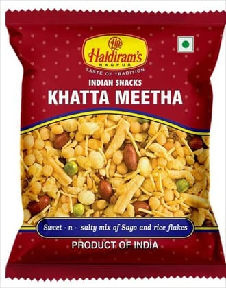 Haldiram's Khatha Meetha Namkeen, 200 g Pouch