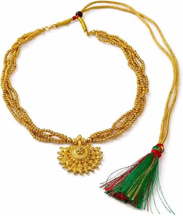 Thushi / Choker Necklace - Traditional Maharashtrian Jewellery E