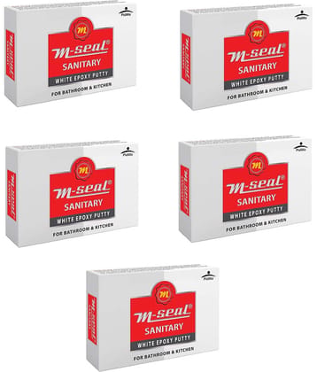 PIDILITE M-SEAL SANITARY 50 GM (SET OF 5 PIECES)