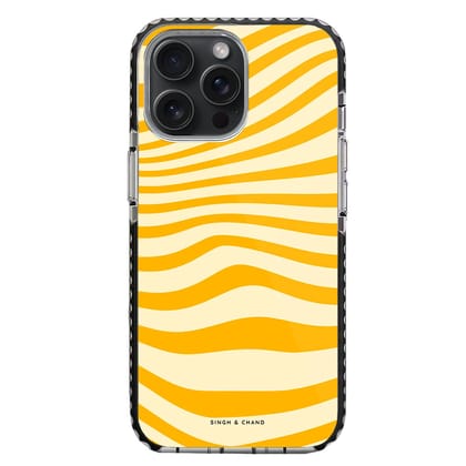 Monochrome Marble iPhone 15 Pro Max Stride Phone Case-Stride