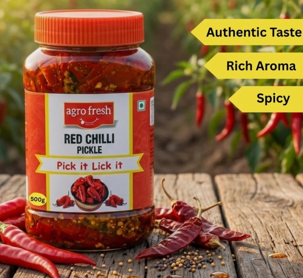 Agrofresh Red Chilli Pickle
