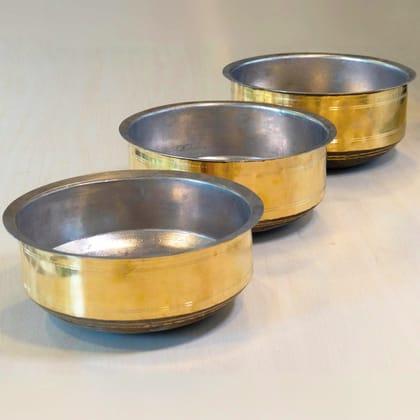 Brass Anda with Tin Lining-Size 1