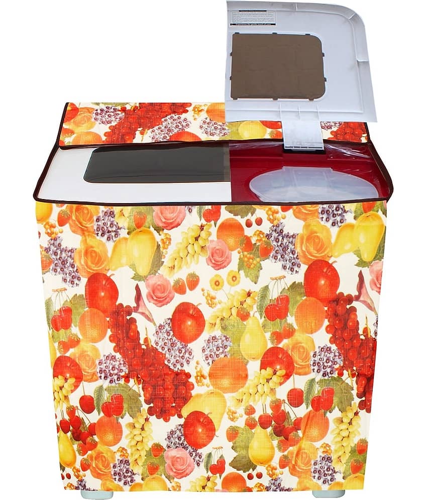 E-Retailer Single PVC Multi Washing Machine Cover for Universal 7 kg Semi-Automatic