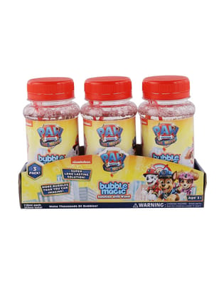 Bubble Magic Paw Patrol Pack of 3 For Kids 3 Years and Above Bubble Magic Paw Patrol Pack of 3 For Kids 3 Years and Above