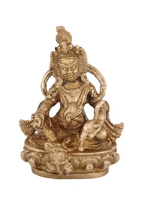 Arihant Craft� Ethnic Decor God Kuber Idol Showpiece Hand Work � 10.5 cm (Brass, Gold) Arihant Craft� Ethnic Decor God Kuber Idol Showpiece Hand Work � 10.5 cm (Brass, Gold)