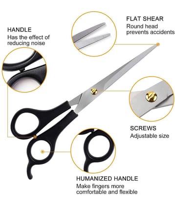 Stainless steel to Hair Cutting Scissors 6.5 inches - Professional Stainless Steel Barber Scissors, Extra Sharp Hair Cutting Shears, Premium hair scissors For Men, Women, Kids & Adults