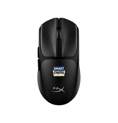 HyperX Pulsefire Fuse Smartchoice Dual Wireless Connection RGB Gaming Mouse, Upto 12K DPI, HyperX Custom Sensor, 75gm Lightweight, AAA Battery, 1K Hz Polling, 24 Months Warranty - Black [A1KY6AA] HyperX Pulsefire Fuse Smartchoice Dual Wireless Connection