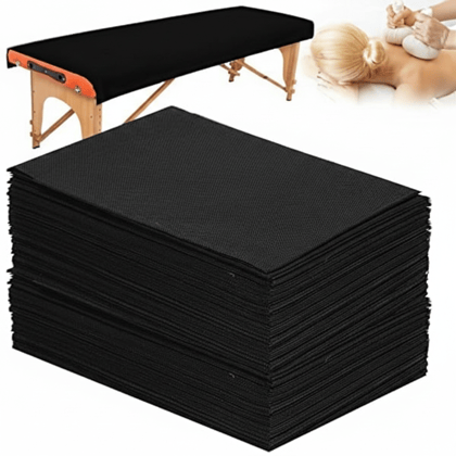 KUDIZE Laminated Water & Oil Proof Disposable Non-Woven 40 GSM Bed Sheet Hospital, Hotel, Clinic, Spa, Travelling, Saloon, Saunas, Tattoo and Outing for Man & Woman (05, (31x72) Inche)