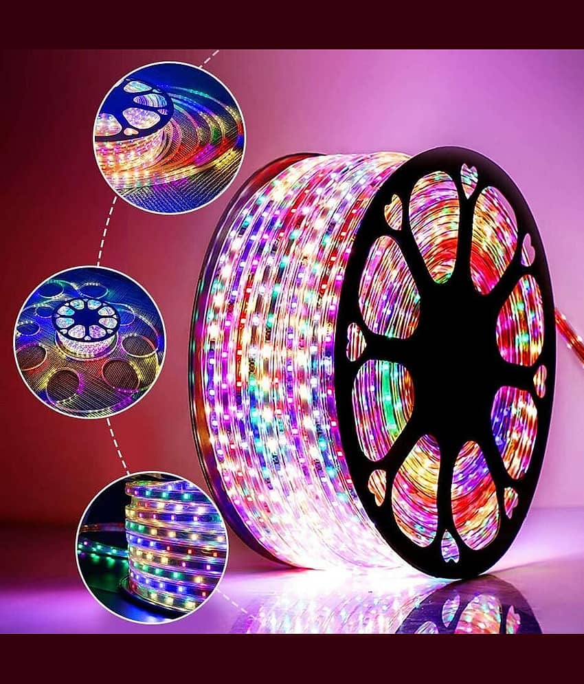 SPARKWORLD Multicolor 5M LED Strip ( Pack of 1 )