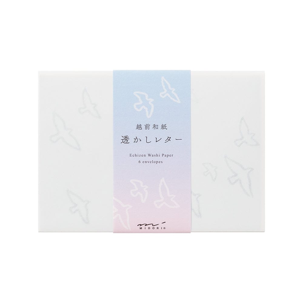 Envelope (162×114mm) Watermark Birds