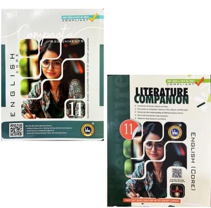 BBC BOOK ENGLISH COMPACTA with Literature Companion FOR Assignments Book 11th Class (2025-26)NEW Perfect Paperback � 1 January 2025 [Paperback] ANIL