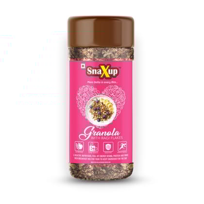 SnaXup Granola With Ragi Flakes 275Gm