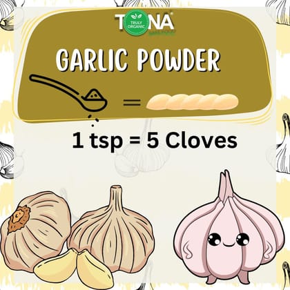 Tona Organic Garlic Powder, 100 gm