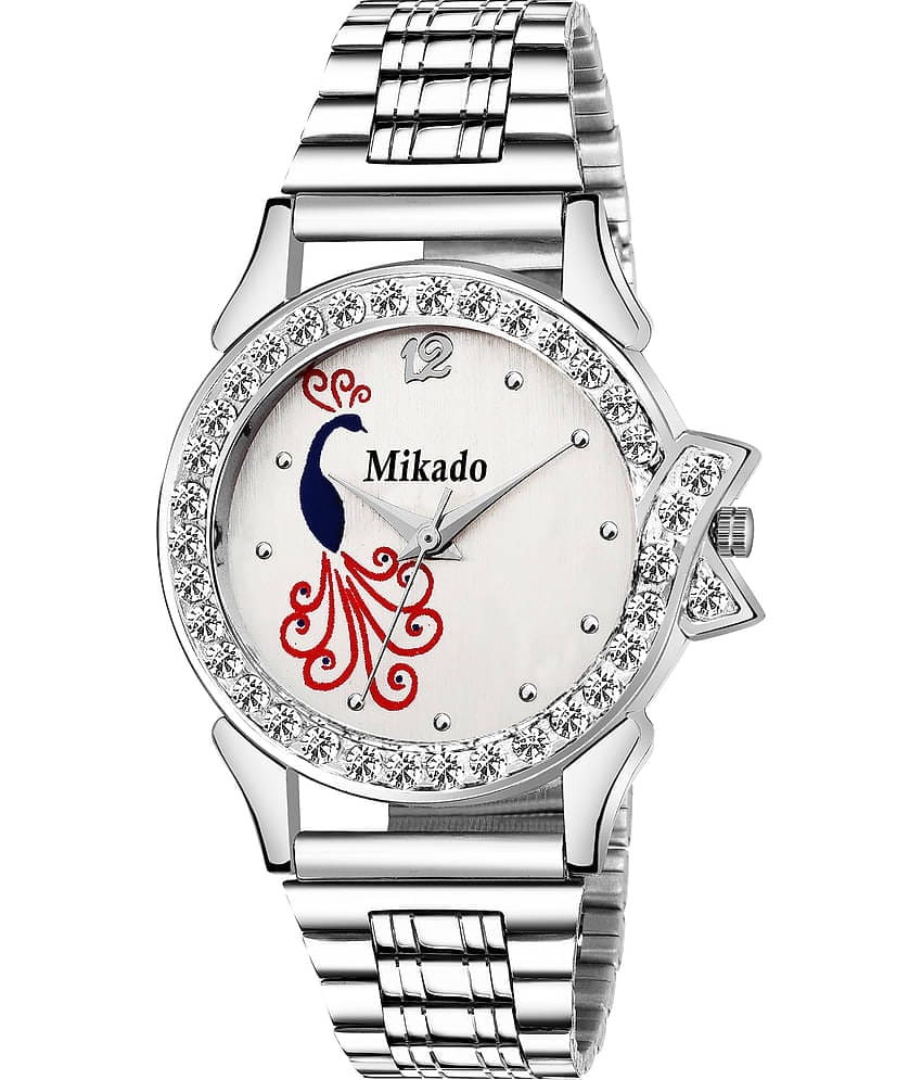Mikado - Silver Stainless Steel Analog Womens Watch