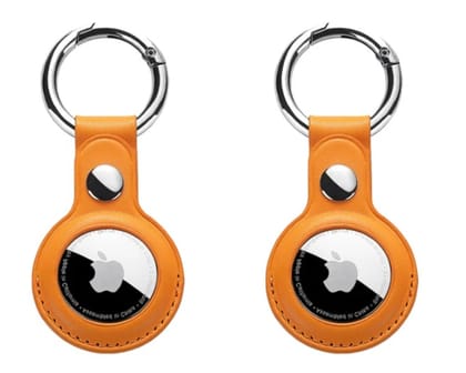 London - AirTag Custom Soft Leather Protective Holders London - AirTag Custom Soft Leather Protective Holders