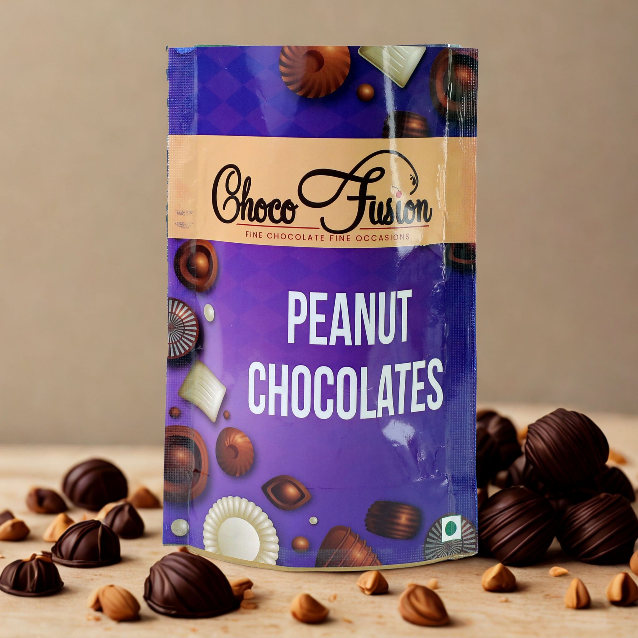 Peanut Chocolates 250 g Each [14X20cm]
