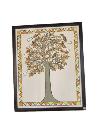 Mandana Art Beautiful Indian Wall Decor