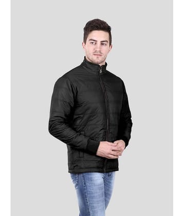 La' exclusivite Cotton Blend Men's Quilted & Bomber Jacket - Black ( Pack of 1 )