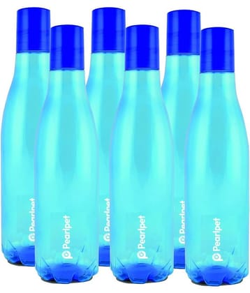 PearlPet - Grey Water Bottle ( Pack of 6 )