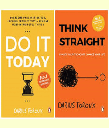 Combo Of 2 Books Think Straight & Do It Today Paperback English Best Seller