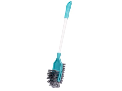 Double Hockey Toilet Brush - Stylish, Efficient Cleaning for Your Bathroom with Ergonomic Design