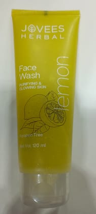 Jovees herbal face wash lemon glowing skin 120 ml