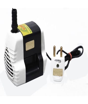 GLOBUS SUBMERSIBLE WATER PUMP WITH 2  PIN SOCKET (WHITE /BLACK/ MULTI COLOURS )  FOR DESERT AIR COOLER/AQUARIUM FOUNTAIN/ 18 WATT