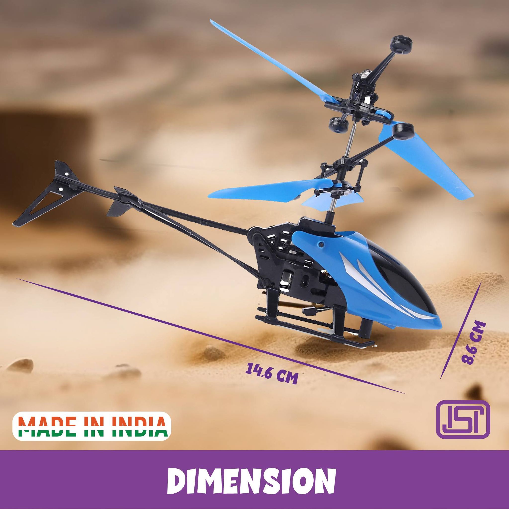 PlayMagic SkyRider - Hand Sensor RC Helicopter