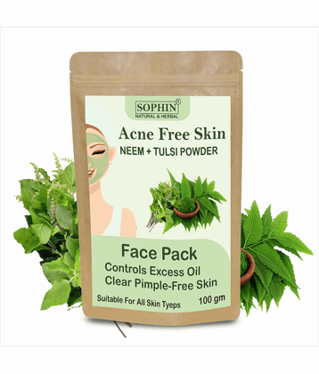 SOPHIN - Oil Removal Face Pack for All Skin Type ( Pack of 1 )
