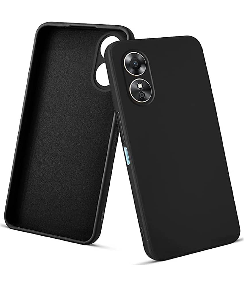 Case Vault Covers - Silicon Soft cases Compatible For Silicon Oppo A17 ( Pack of 1 )