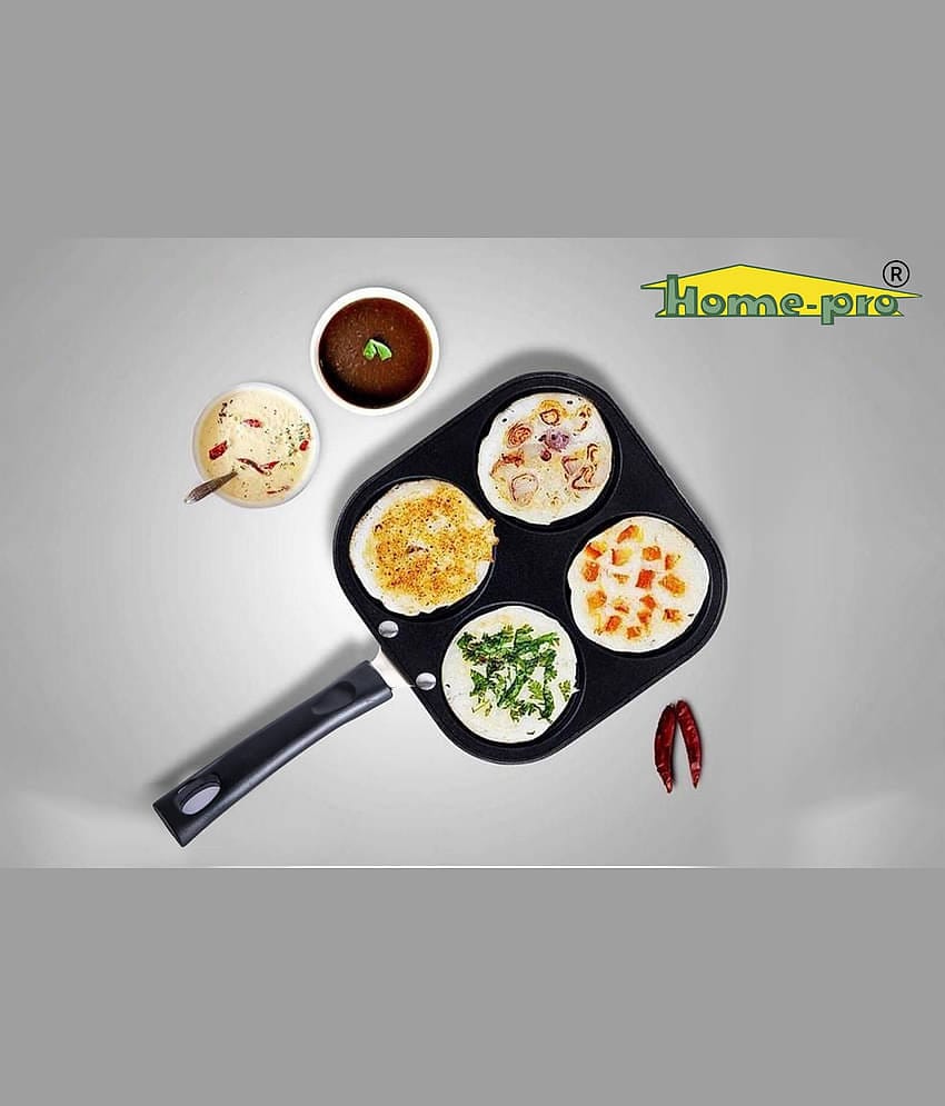 HomePro - Uttampam PK 1 Aluminium Non-Stick Grill Pan 1200 ml ( Pack of 1 )