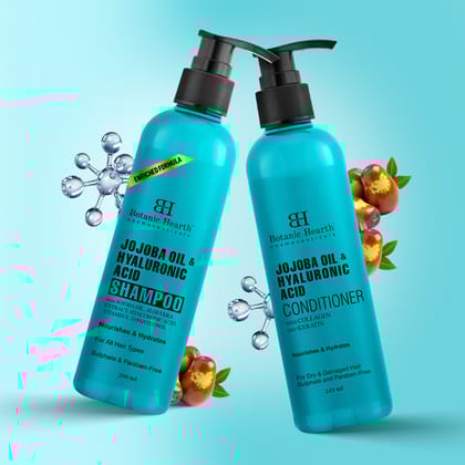 Jojoba & Hyaluronic Acid - Shampoo & Conditioner Set (Pack of 2)