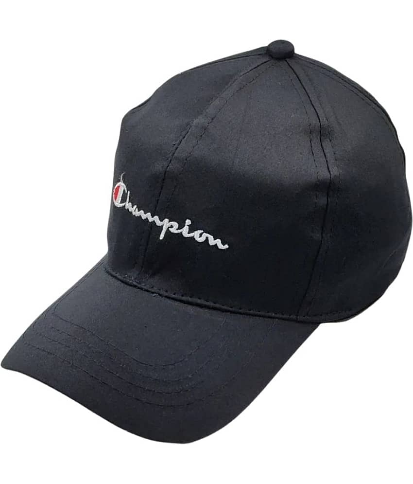 Zacharias - Black Cotton Men's Cap ( Pack of 1 )